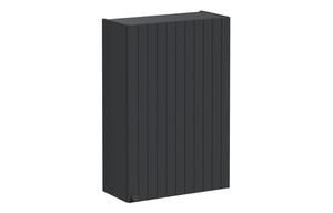 VitrA Root Groove 60cm 1 Door Upper/Wall Unit (RH Hinge) - Matt Graphite